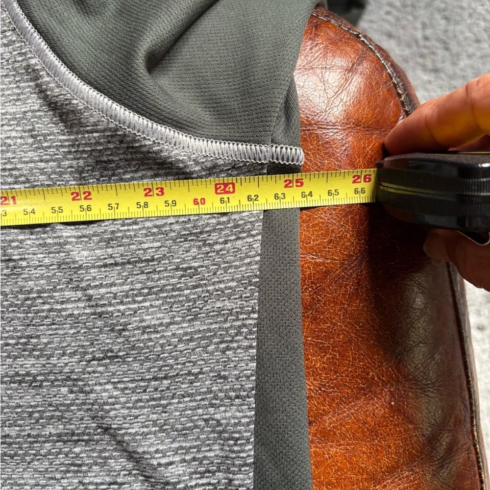 Clemson gray and orange long sleeve men's top - Picture 5 of 6